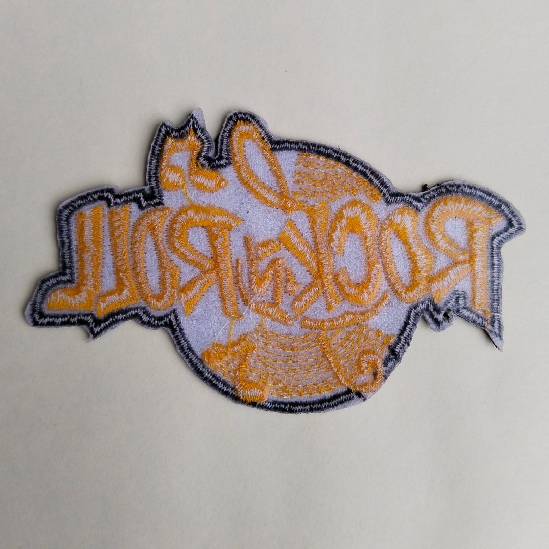 Rock 'N Roll Iron-On Patch