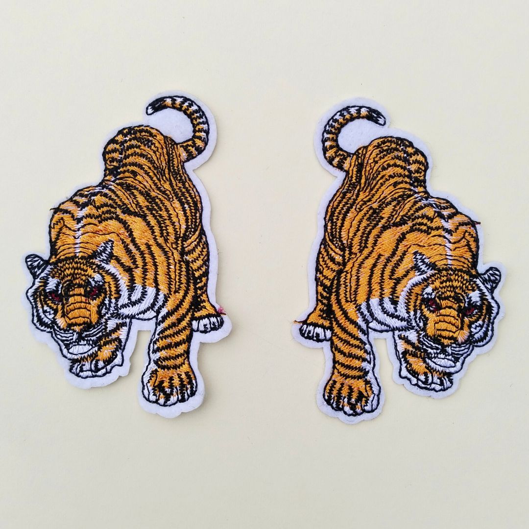 Fierce Tiger Patch | 2 Piece