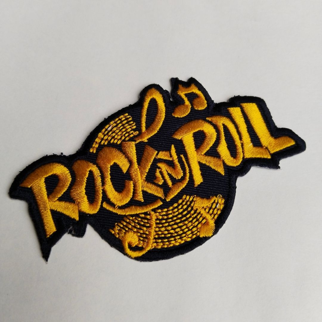 Rock 'N Roll Iron-On Patch