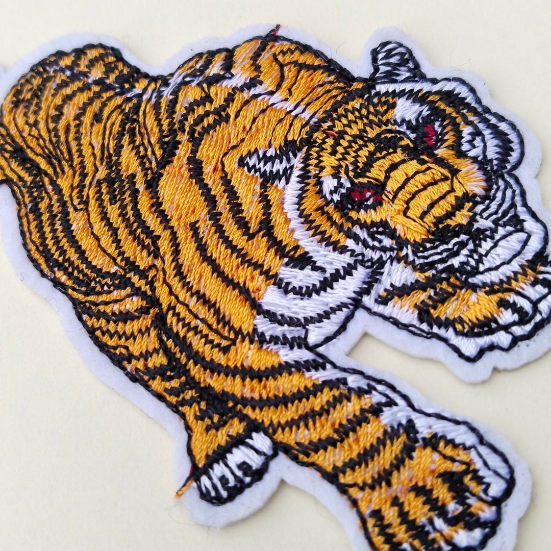 Fierce Tiger Patch | 2 Piece