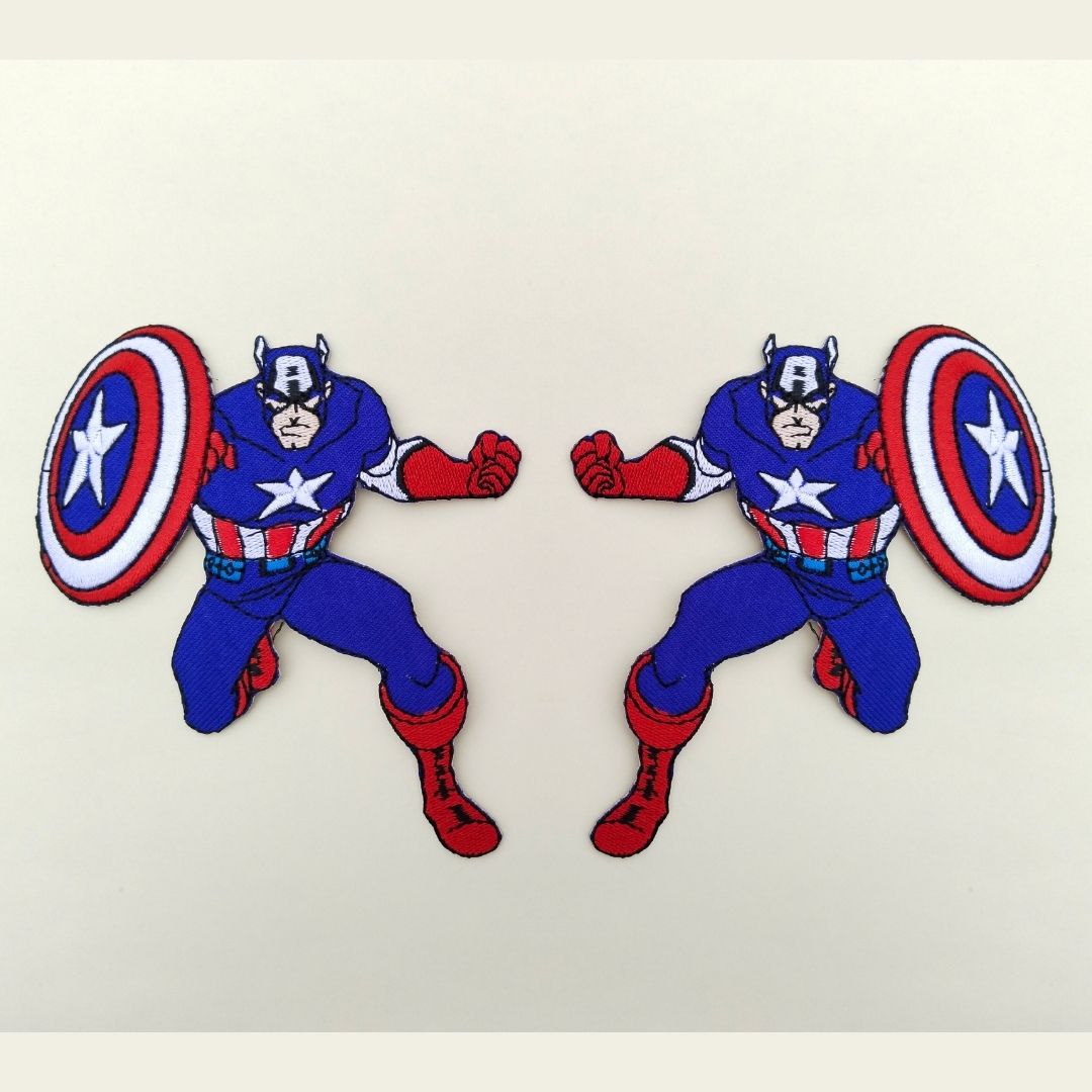 Captain America Iron-On Patch