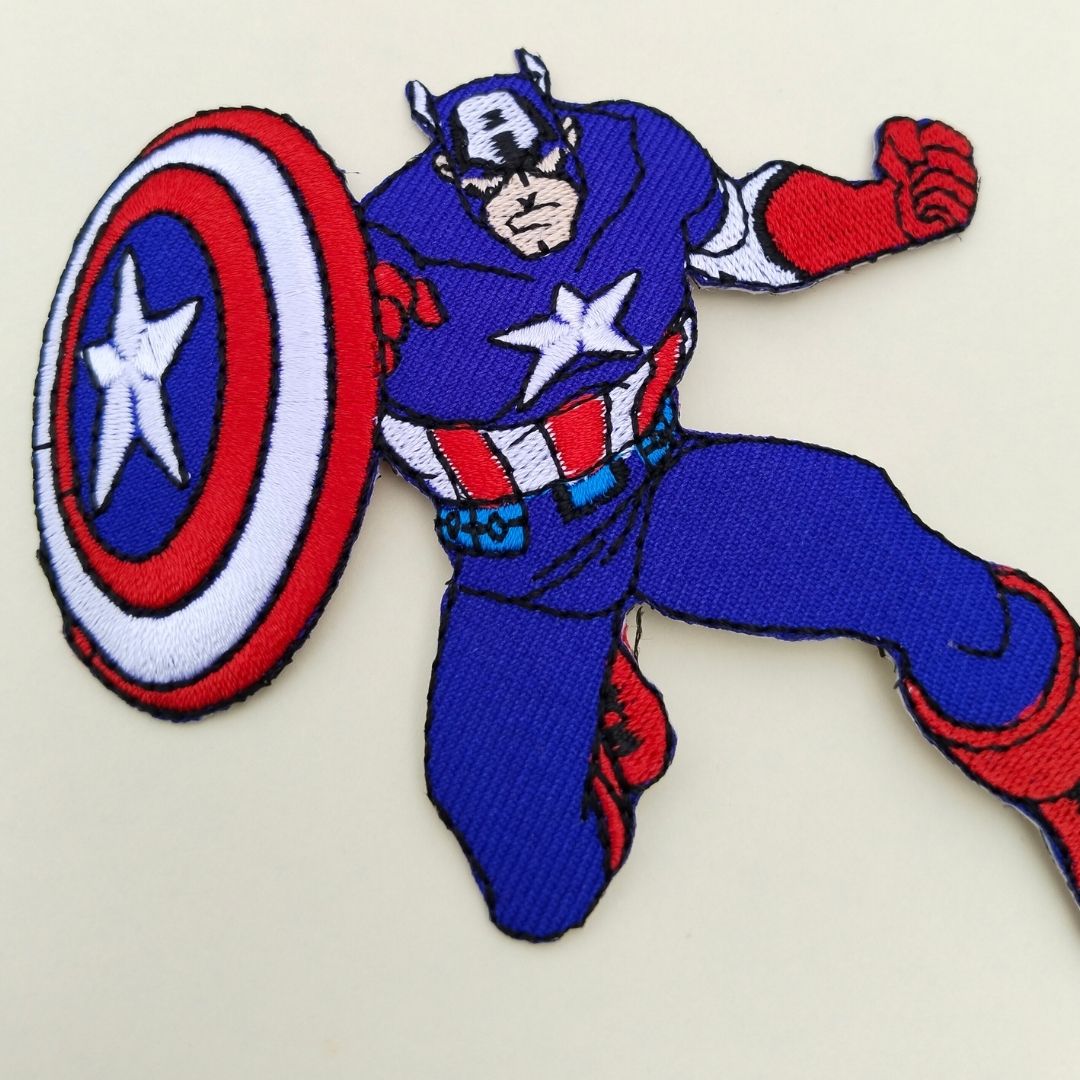 Captain America Iron-On Patch