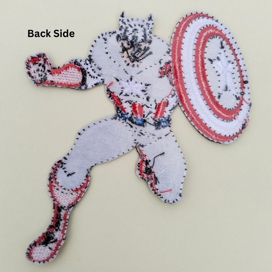 Captain America Iron-On Patch