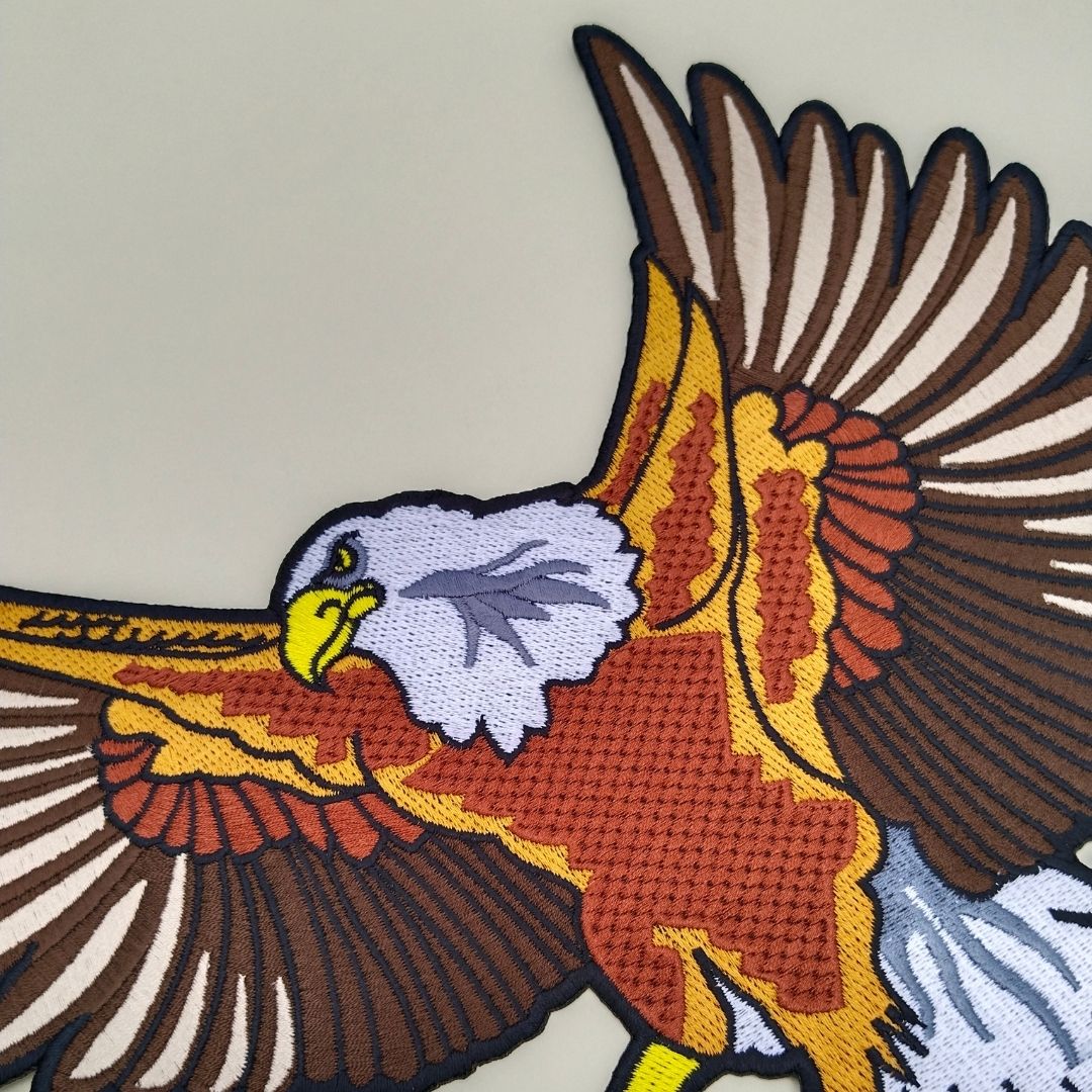 Big Size Flying Eagle Iron-On Patch