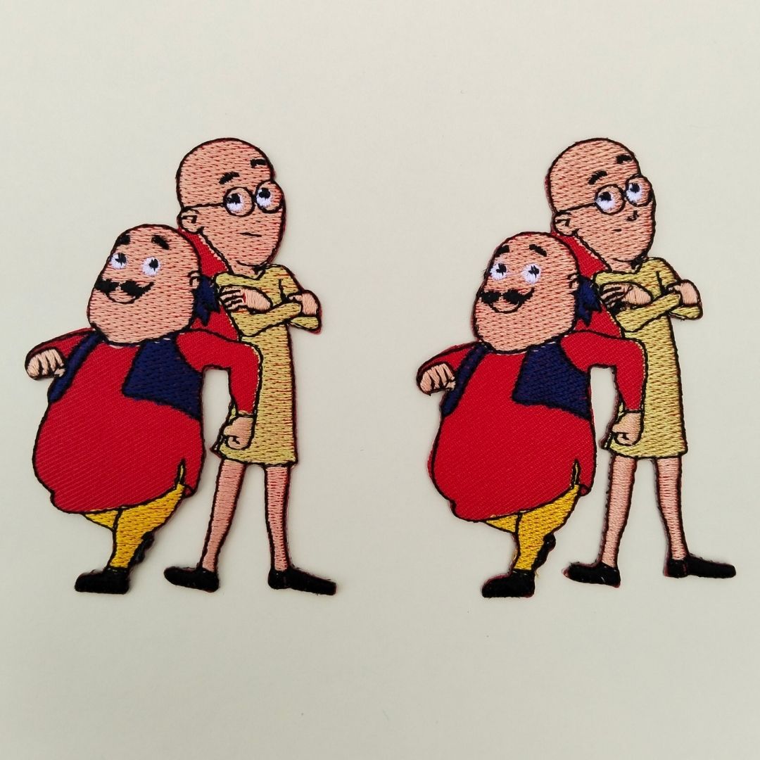 Motu Patlu Iron-On Patch