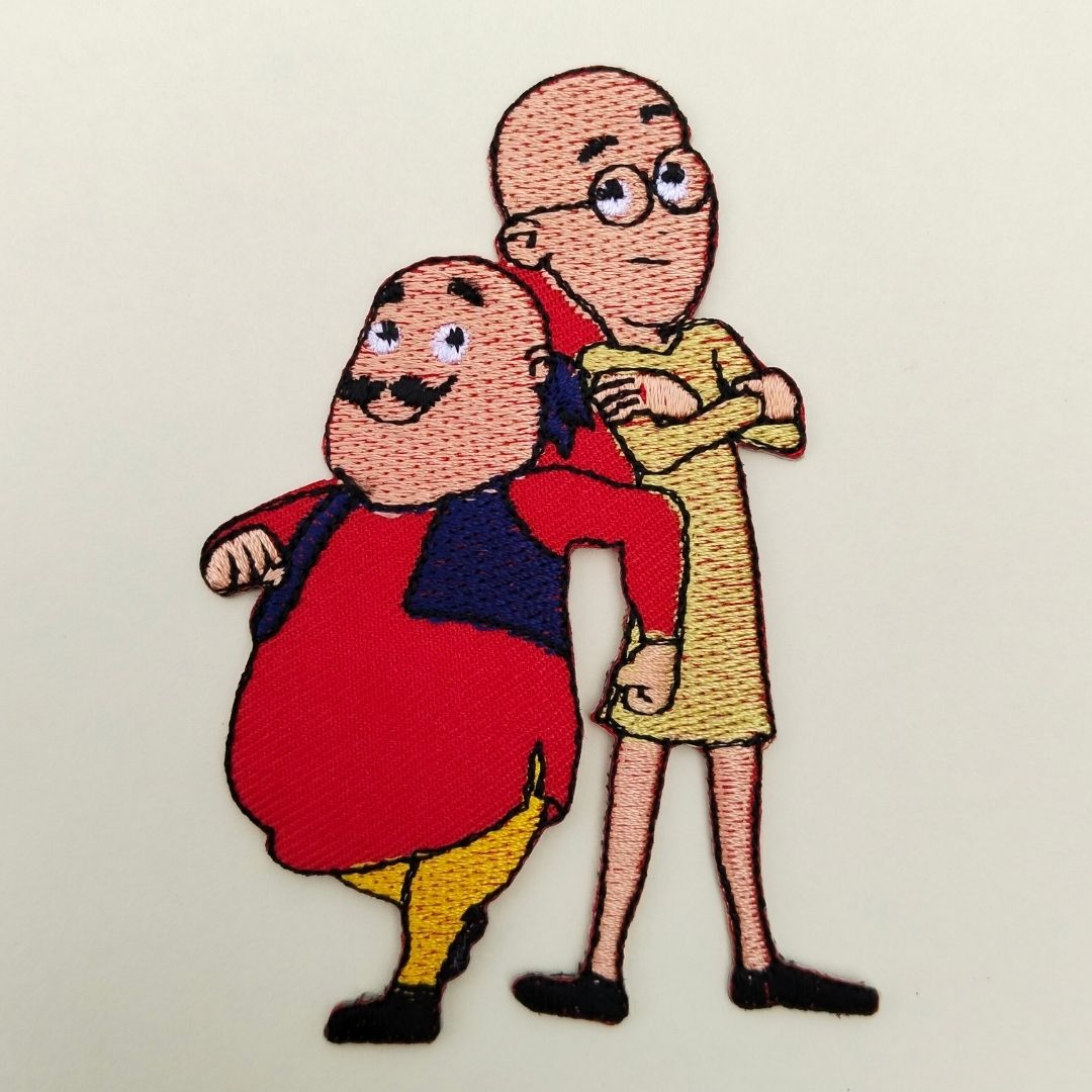 Motu Patlu Iron-On Patch