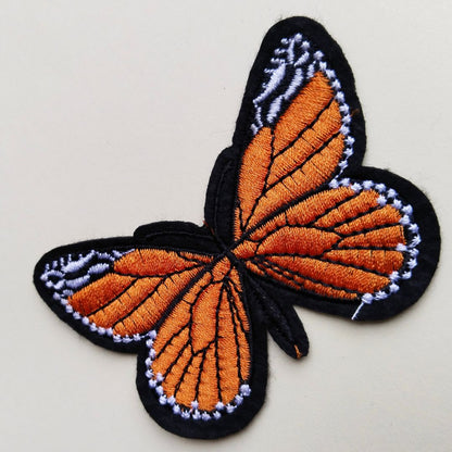 Orange Monarch Butterfly Patch | 1 Piece