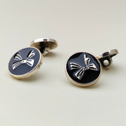 Chic Bow Shank Button | 15 Pieces