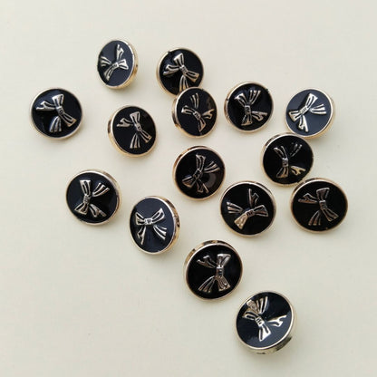 Chic Bow Shank Button | 15 Pieces