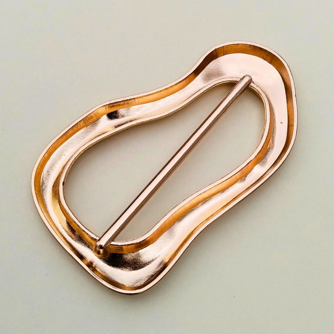 Gold Abstract Buckle for Dresses, Bodycon, Bikini & Party Wear