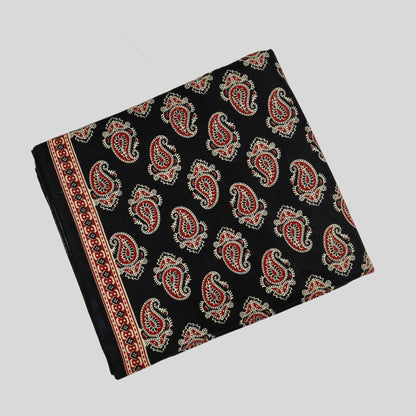 Cotton paisley fabric detail view – pure cotton, 42 inch wide, for boutique ethnic wear – Gleemify