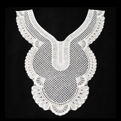 Beaded neckline patch close-up – sequins beads, 12.5x17 inch, for blouse kurti gown – Gleemify