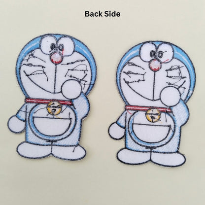 Doraemon Embroidered Iron-On / Hot-Fix Patch
