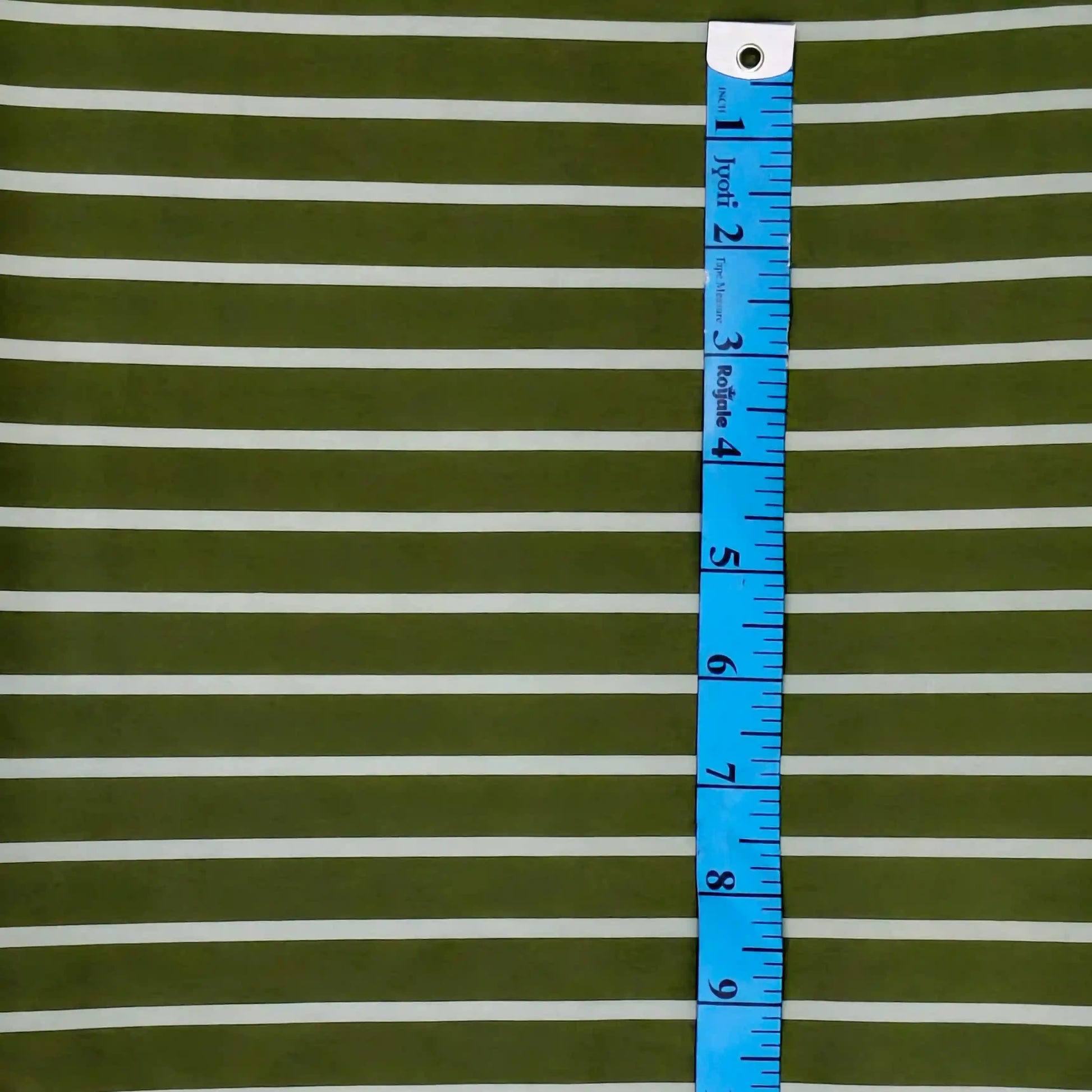 Olive striped cotton fabric texture – pure cotton, 58 inch wide, for casual ethnic shirt – Gleemify