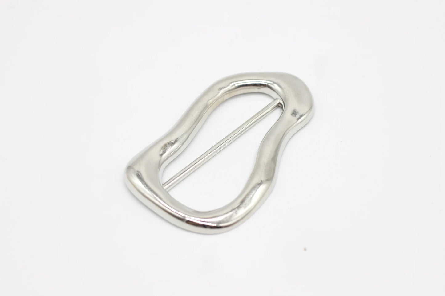 Silver Abstract Belt Buckle for Dresses, Bodycon, Bikini & Party Wear